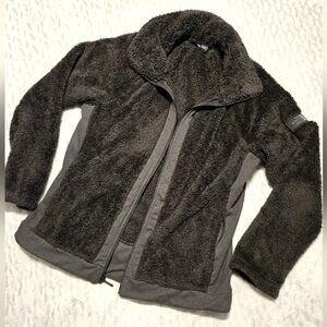 Black zip up The North Face fleece